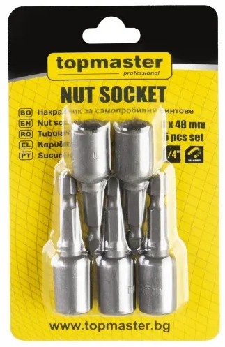 Набор трубчатых бит TopMaster 338620