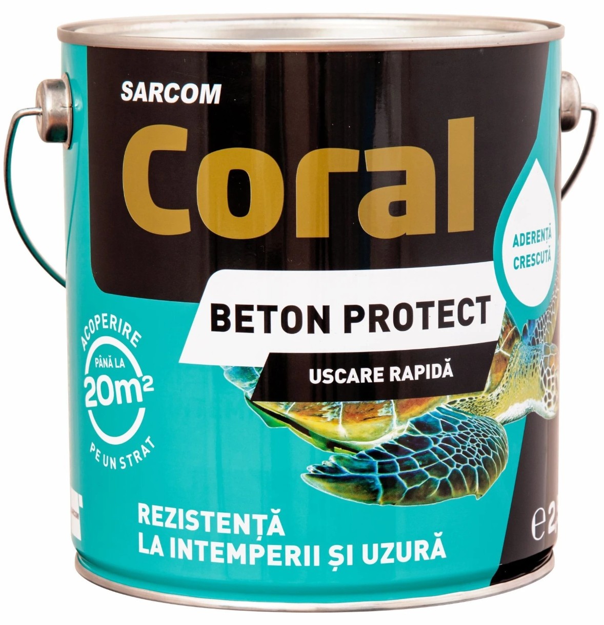 Краска Coral Beton Protect 2.5L Grey