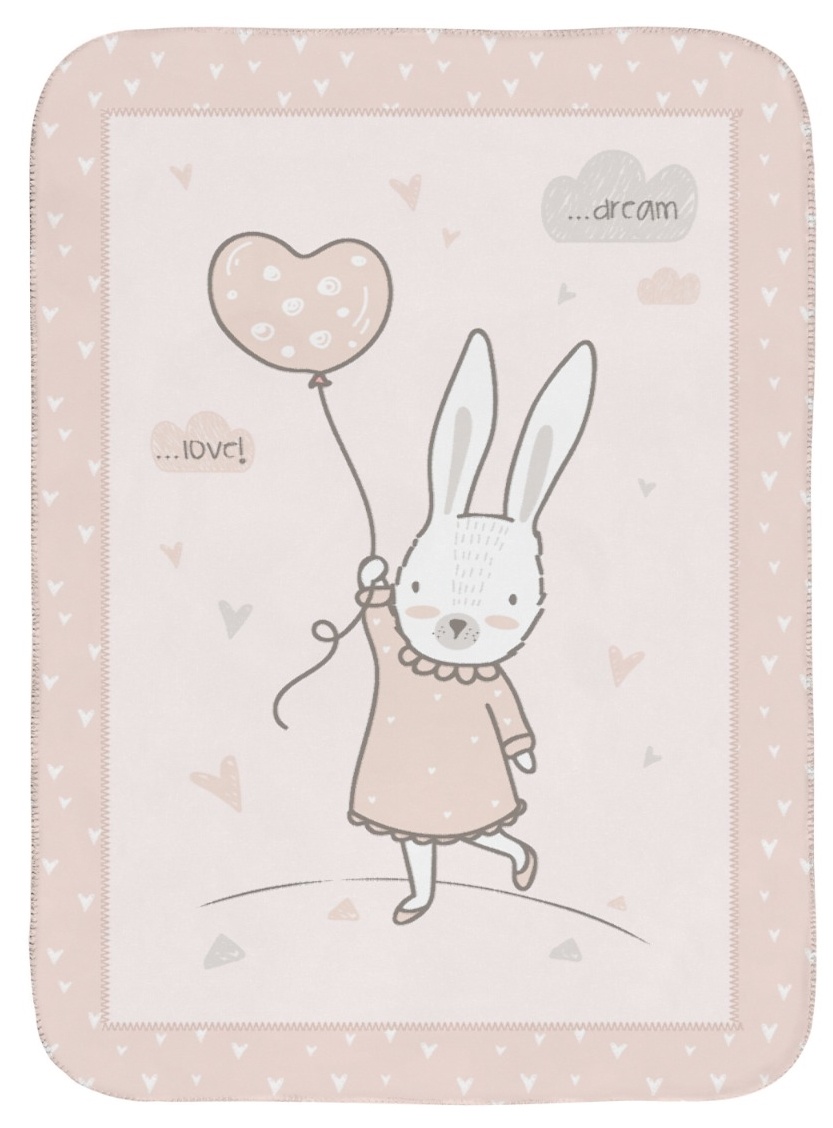Одеяло для малышей Kikka Boo Rabbits in Love (31103020132)