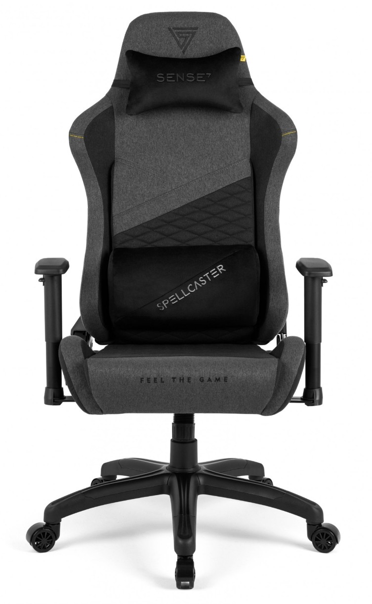Геймерское кресло SENSE7 Spellcaster Senshi Edition XL Fabric Gray