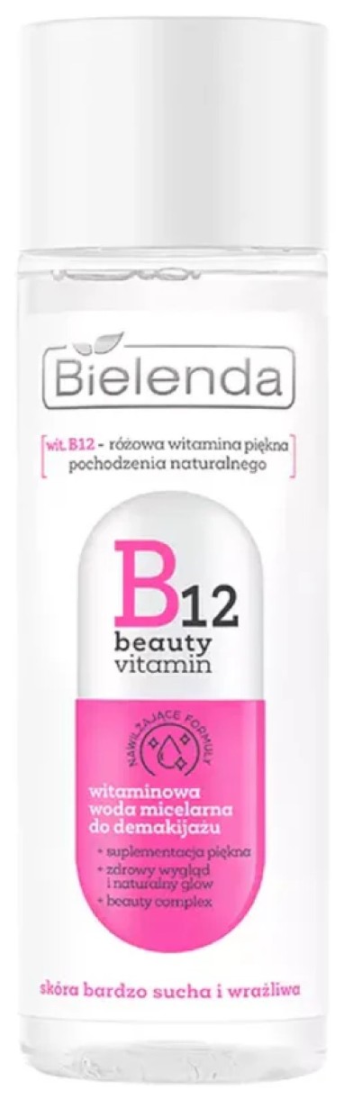 Средство для снятия макияжа Bielenda B12 Beauty Vitamin Micellar Water 200ml