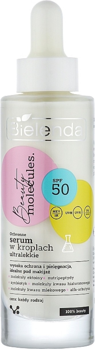 Ser pentru față Bielenda Beauty Molecules Protective Ultralight Serum SPF50+ 30ml