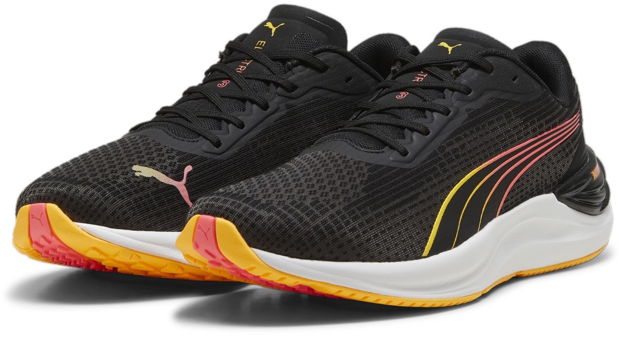 Кроссовки мужские Puma Electrify Nitro 3 Ff Puma Black/Sun Stream/Sunset Glow, s.46