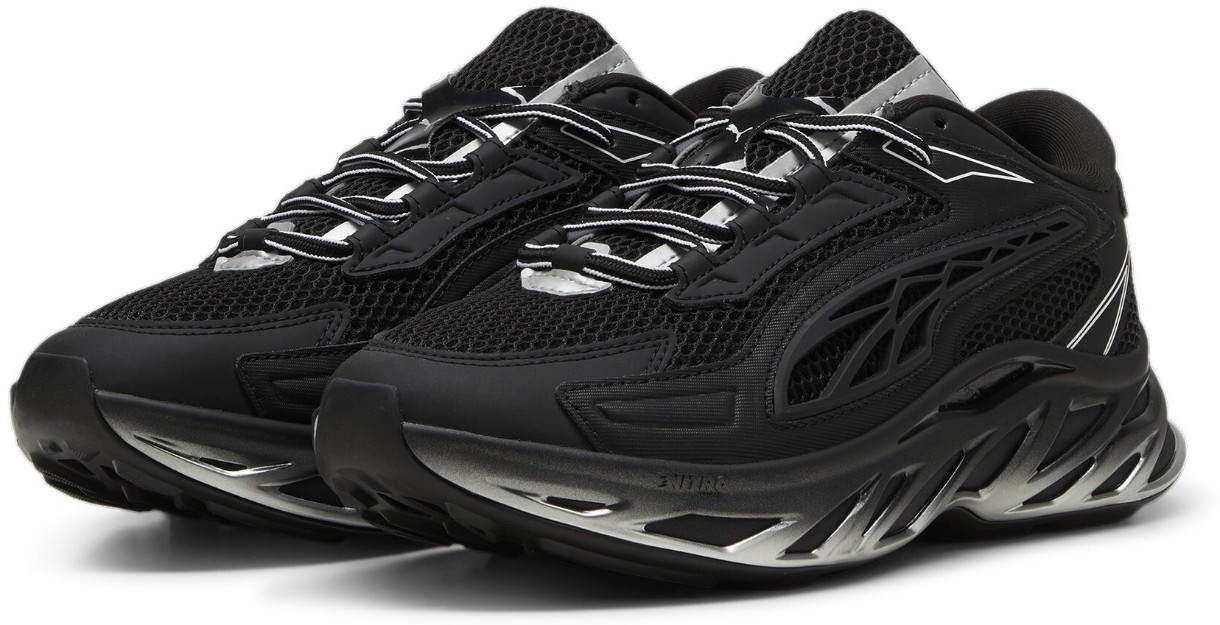 Adidași pentru bărbați Puma Exotek Nitro Racing Line Puma Black/Silver, s.44.5