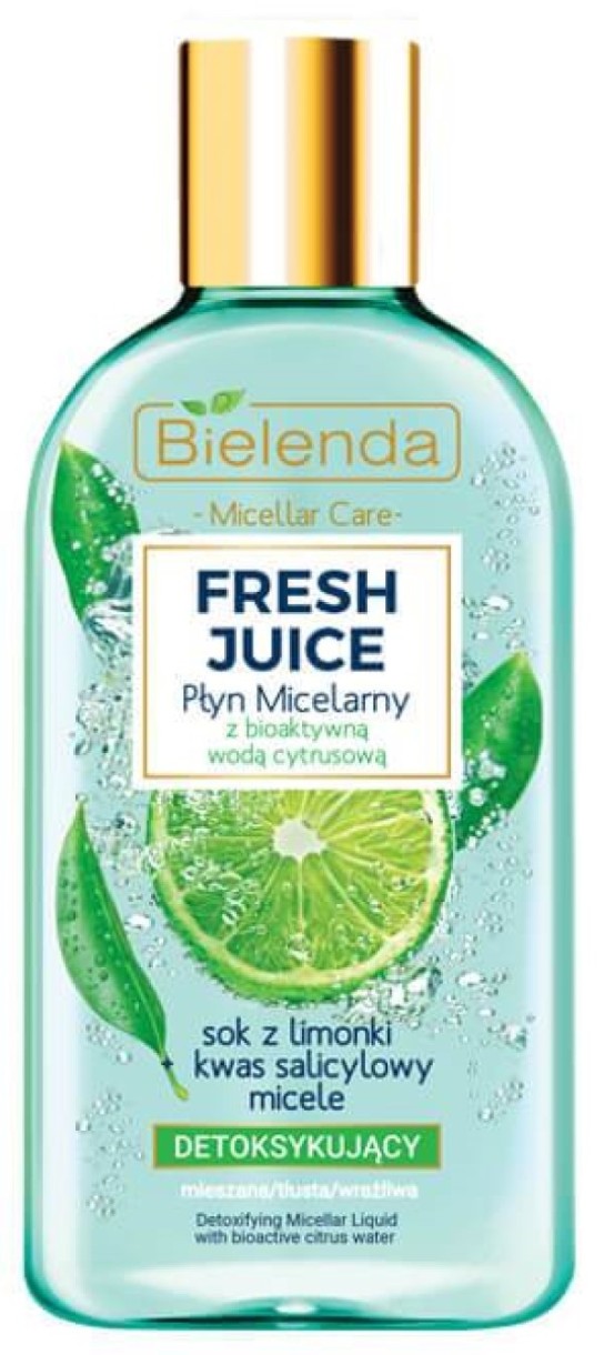 Мицеллярная вода Bielenda Fresh Juice Micellar Water Lime 100ml
