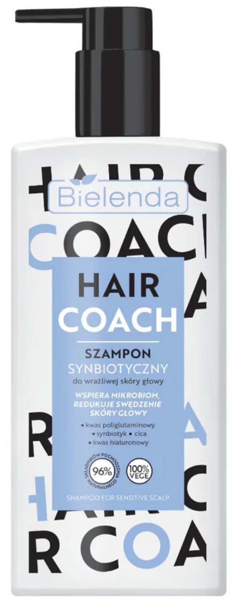 Шампунь для волос Bielenda Hair Coach Synbiotic Shampoo Sensitive Scalp 300ml