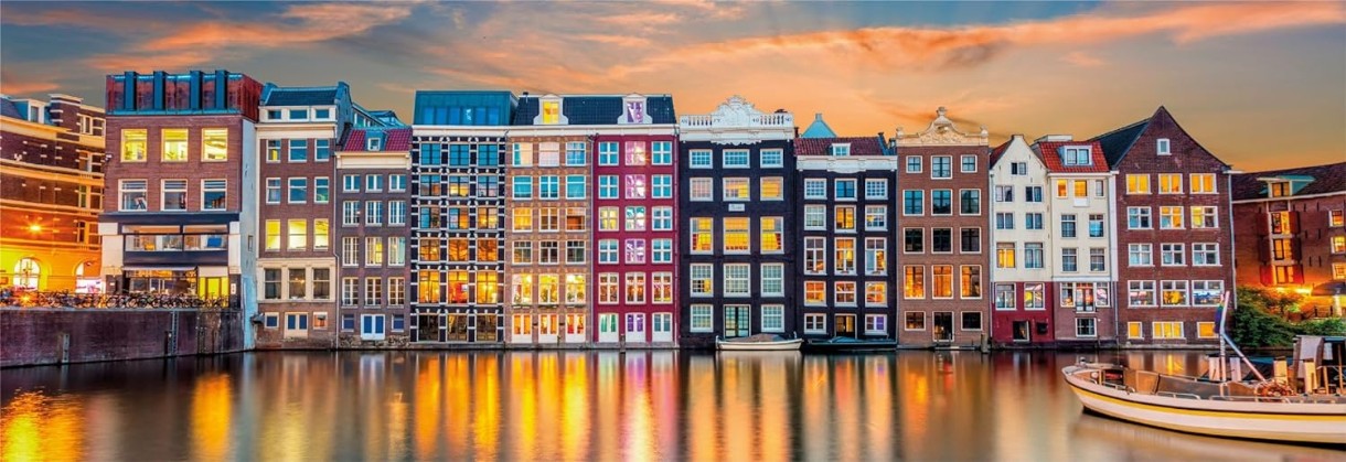 Puzzle Clementoni Panorama Bright Amsterdam (39838)