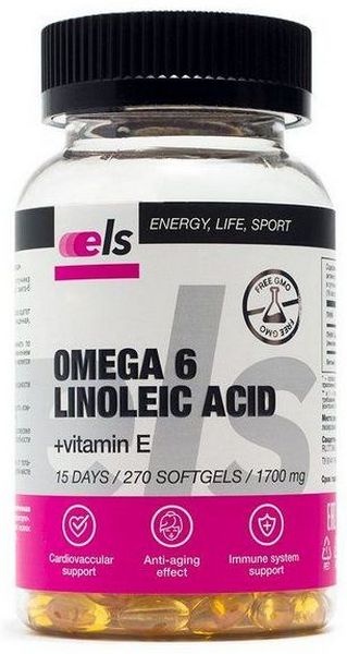 Витамины ELS Omega-6 Linoleic Acid 270cap