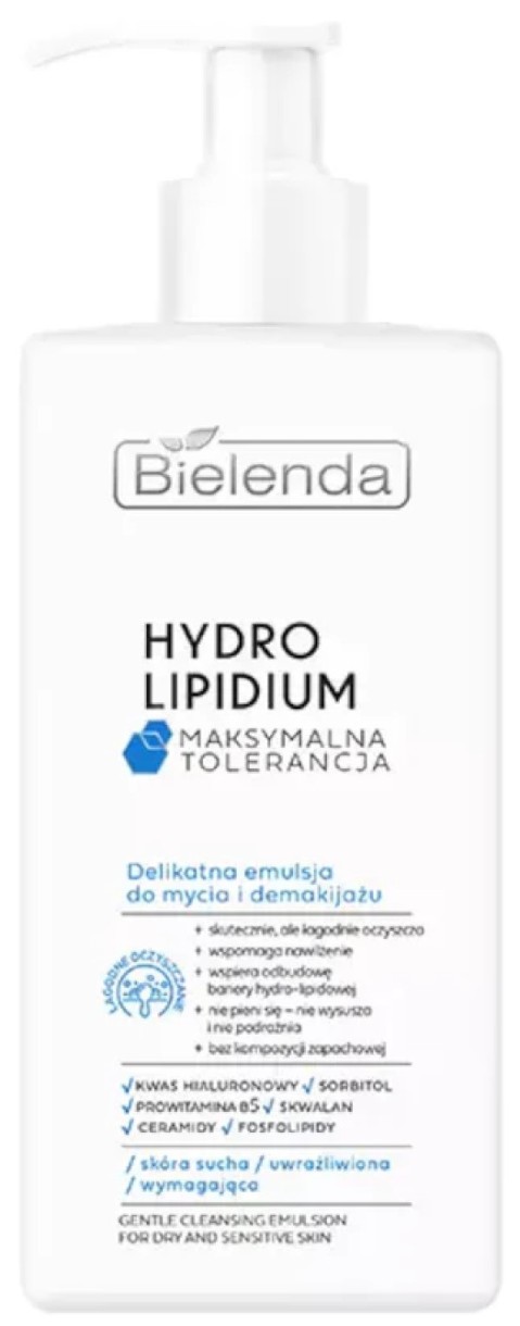 Очищающее средство для лица Bielenda Hydro Lipidium Gentle Face Cleansing Emulsion 300ml