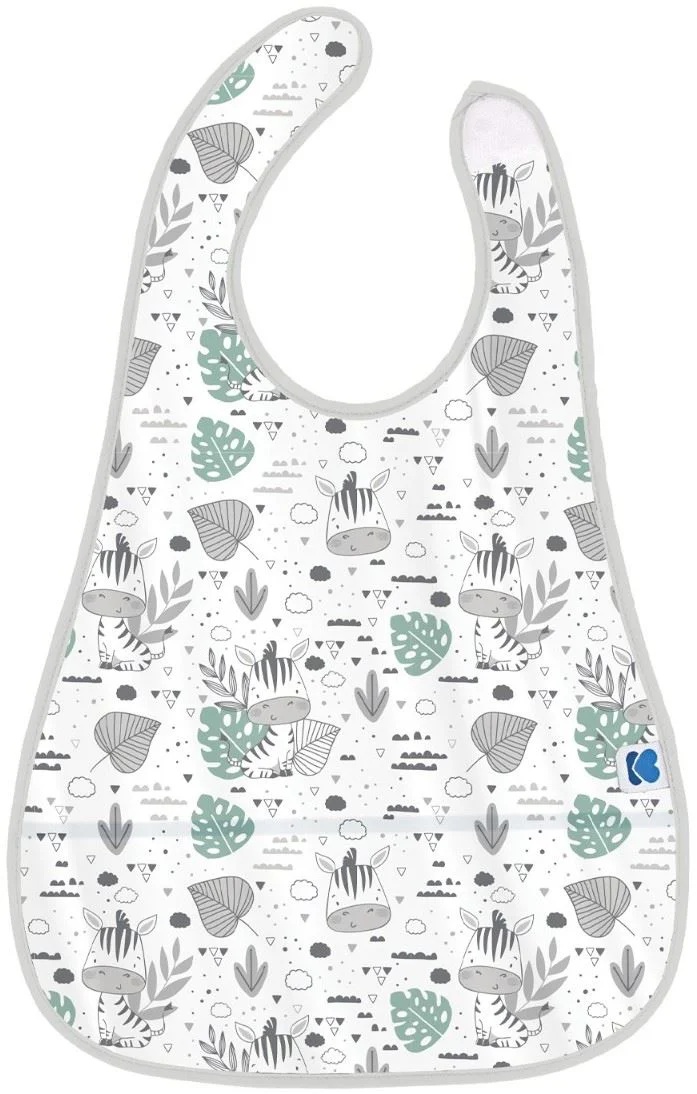Слюнявчик Kikka Boo Savanna Pattern Grey (31303030041)