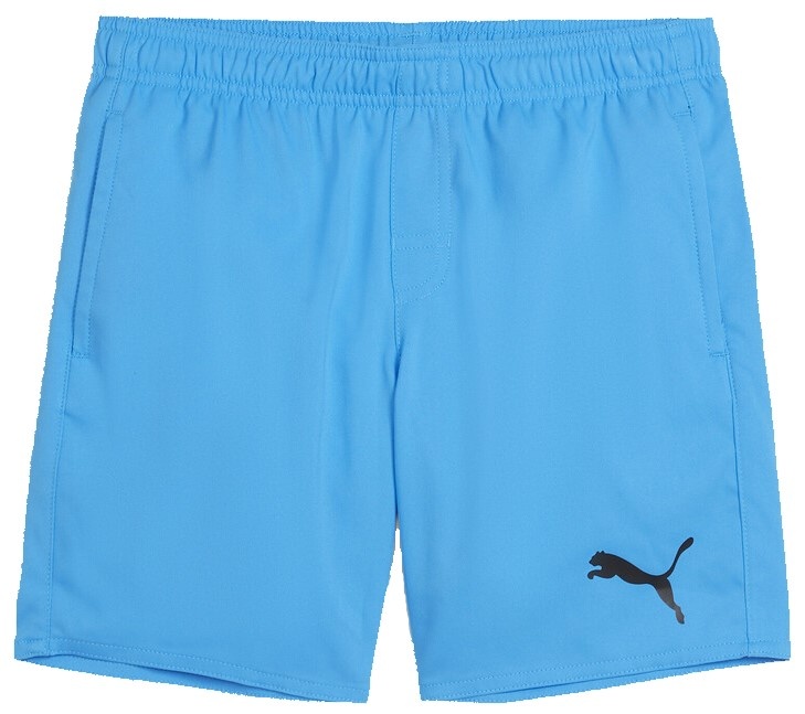 Slip de înot pentru copii Puma Swim Boys Medium Length Shorts 1P Energy Blue, s.116