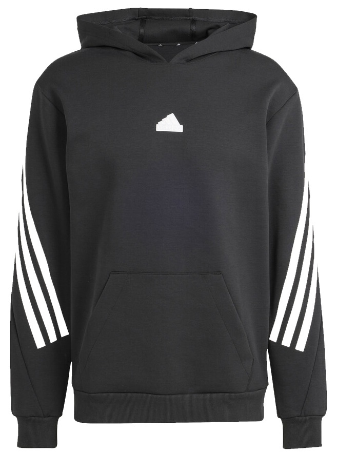 Hanorac pentru bărbați Adidas M Fi 3S Hd Black/White, s.XL