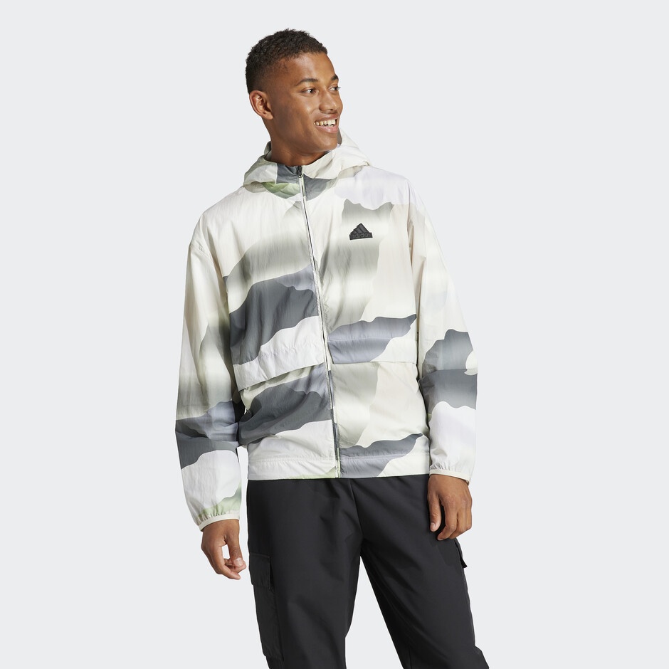 Jachetă pentru bărbați Adidas M Ce Fz Hd Multicolor/Legend Ivy, s.S