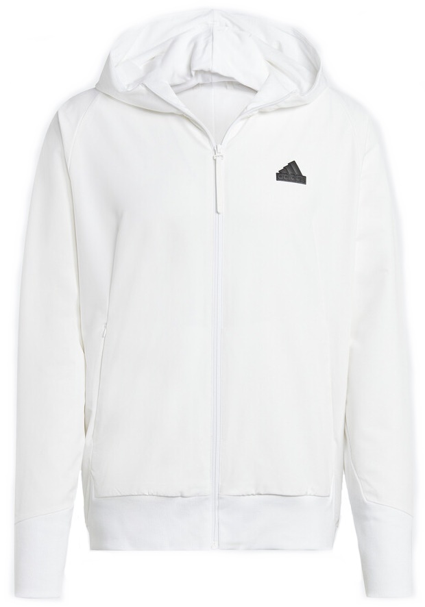Hanorac pentru bărbați Adidas M Z.N.E. Wv Fz White, s.XL