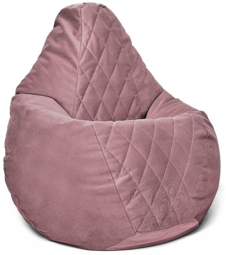 Fotoliu puf BeanBag Maserrati Romb L Пудра