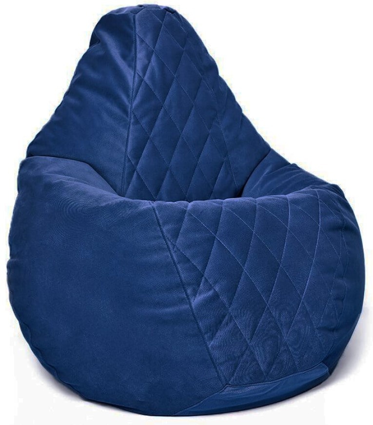 Бинбэг BeanBag Maserrati Romb XL Синий