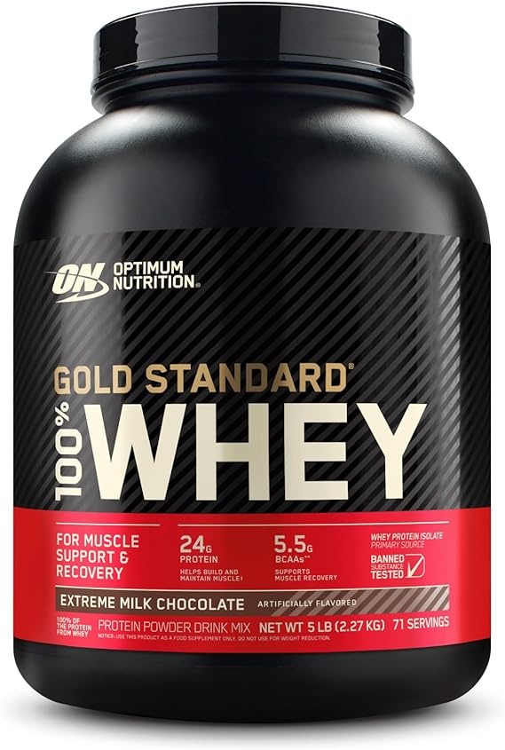 Протеин Optimum Nutrition Gold Standard 100% Whey Extreme Milk Chocolate 2270kg