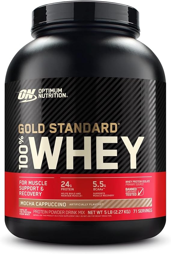 Протеин Optimum Nutrition Gold Standard 100% Whey Mocha Cappuccino 907g