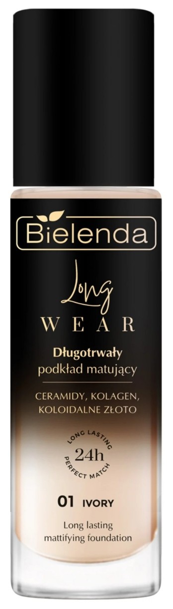 Тональный крем для лица Bielenda Long Wear 01 Ivory