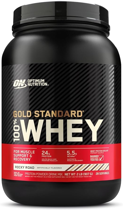 Протеин Optimum Nutrition Gold Standard 100% Whey Rocky Road 907g