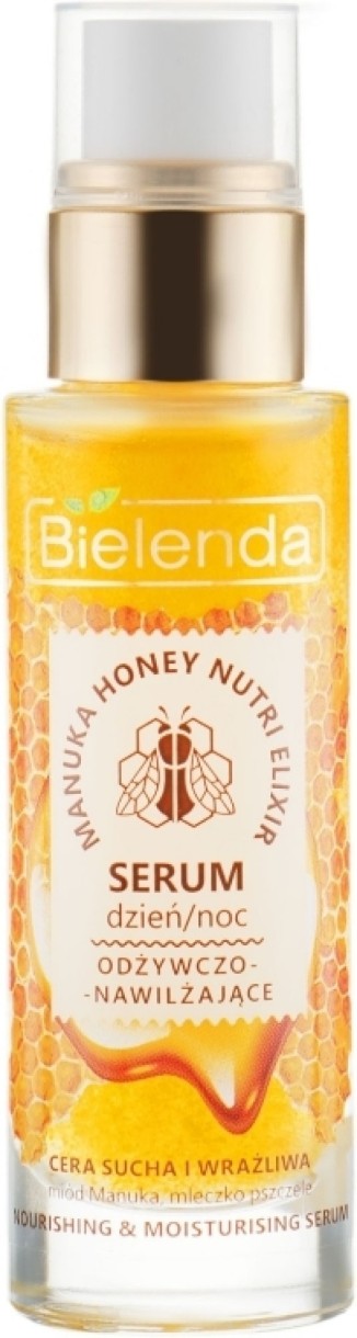 Ser pentru față Bielenda Manuka Honey Nutri Elixir Moisturizing Serum 30ml