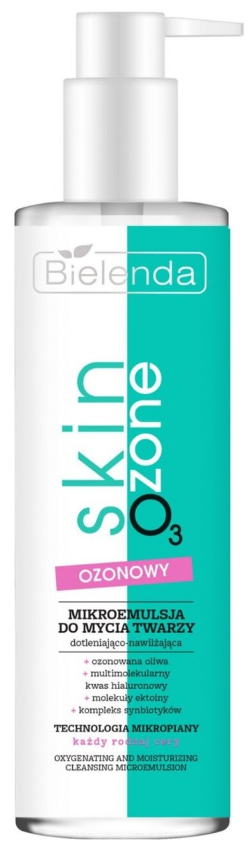 Очищающее средство для лица Bielenda Skin O3 Zone Oxygenating & Moisturizing Microemulsion 195ml
