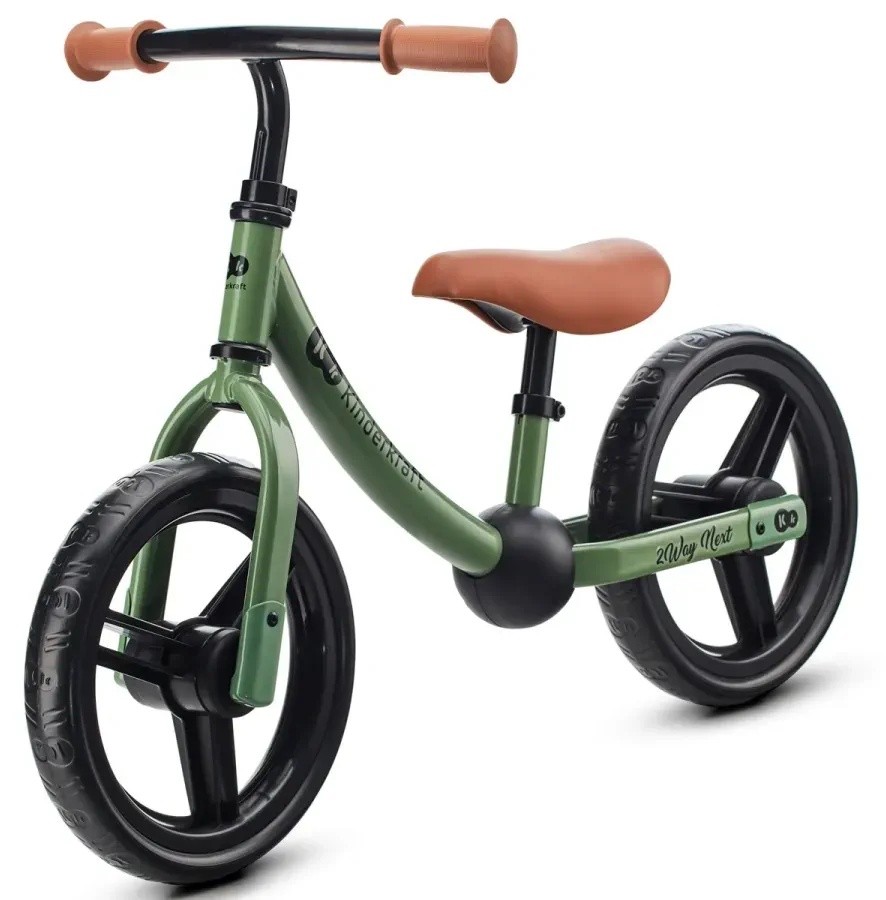Bicicleta fără pedale Kinderkraft 2Way Next Light Green