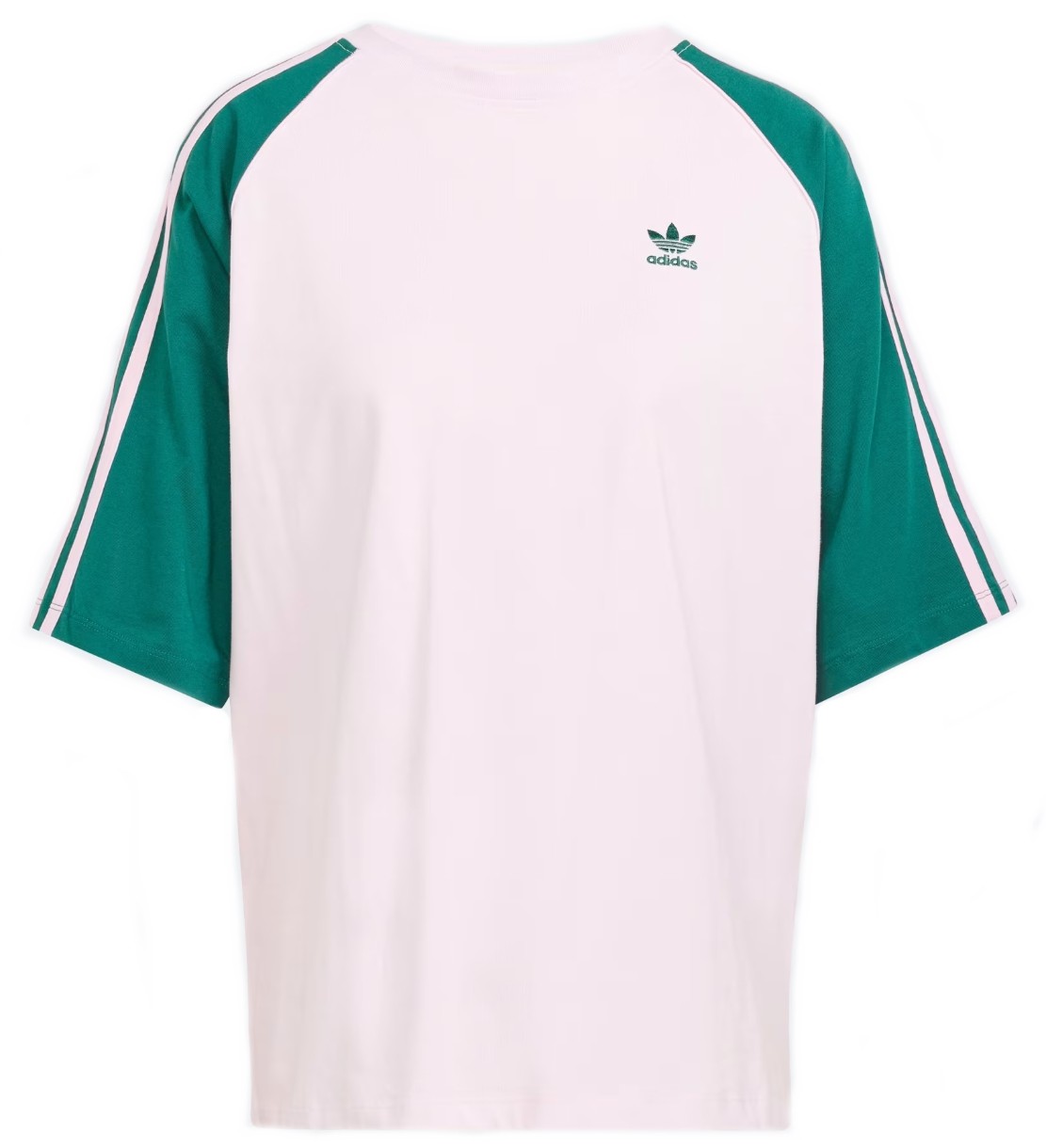Tricou de dame Adidas Blocked Tee Os Clear Pink, s.L