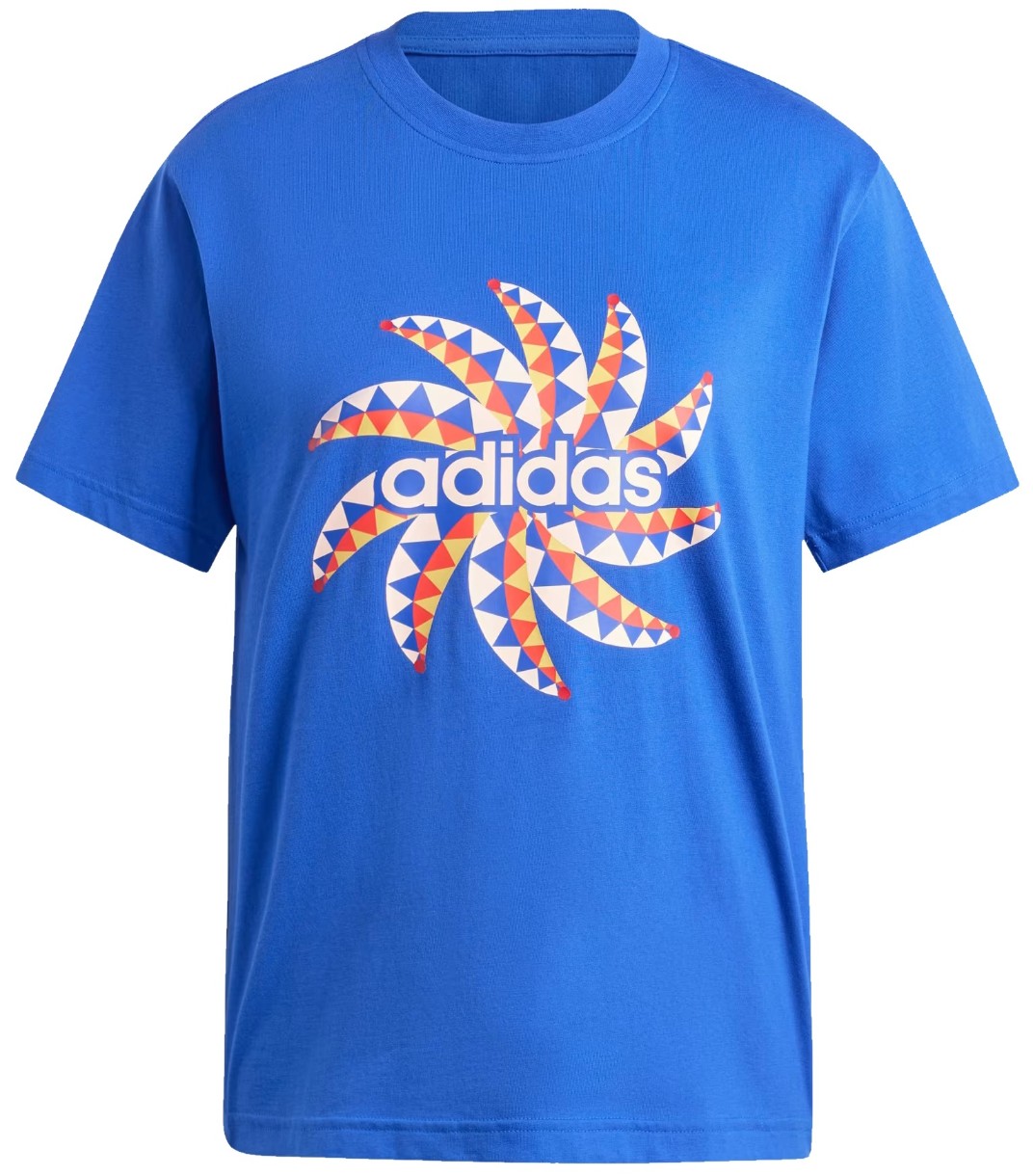 Tricou de dame Adidas Farm Gfx Tee Bold Blue, s.M