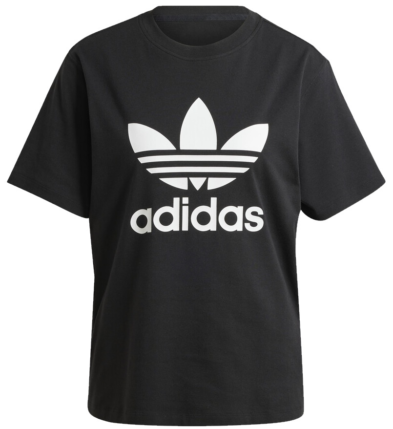 Женская футболка Adidas Trefoil Tee Black, s.L