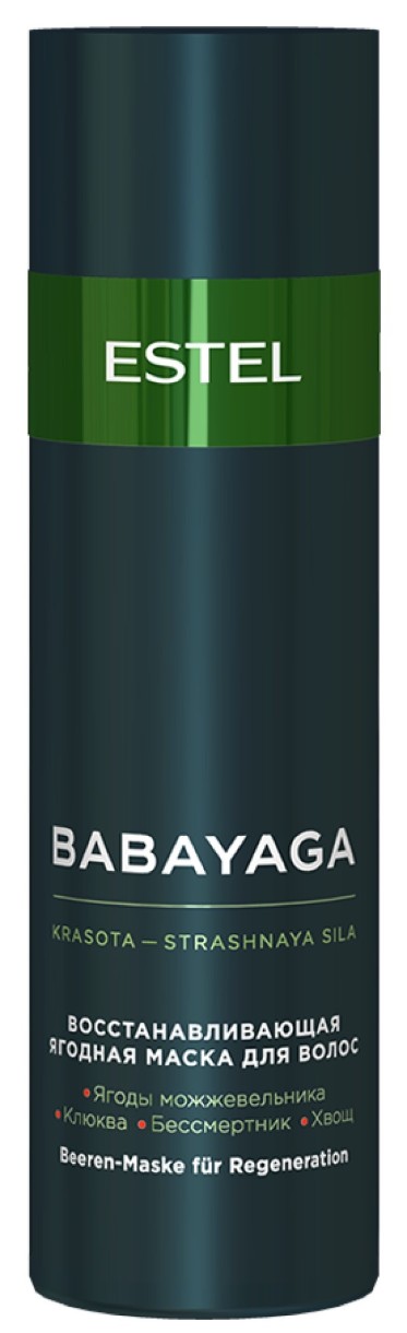 Mască pentru păr Estel Babayaga Regeneration Mask 200ml