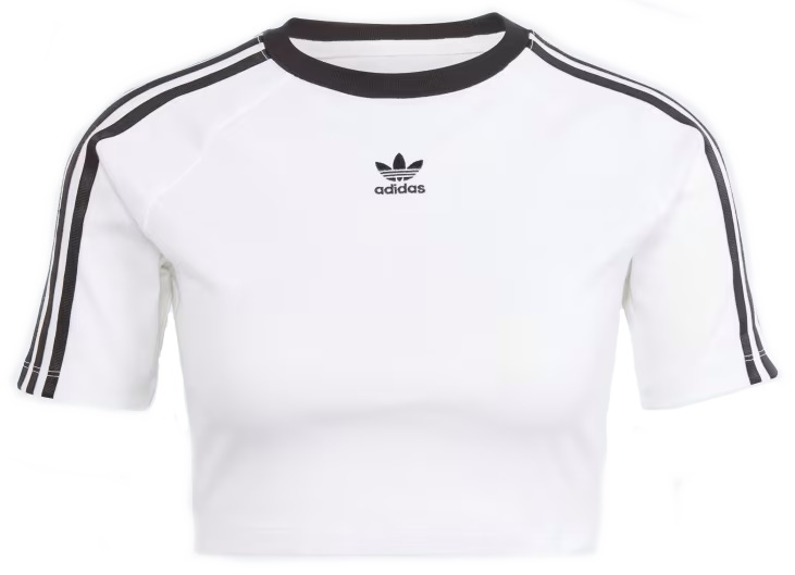 Tricou de dame Adidas W 3S Baby T White, s.XL