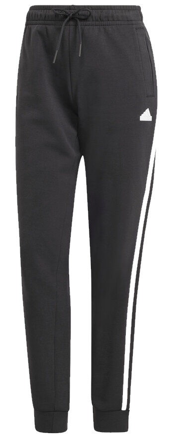 Pantaloni spotivi de dame Adidas W Fi 3S Reg Pt Black, s.M