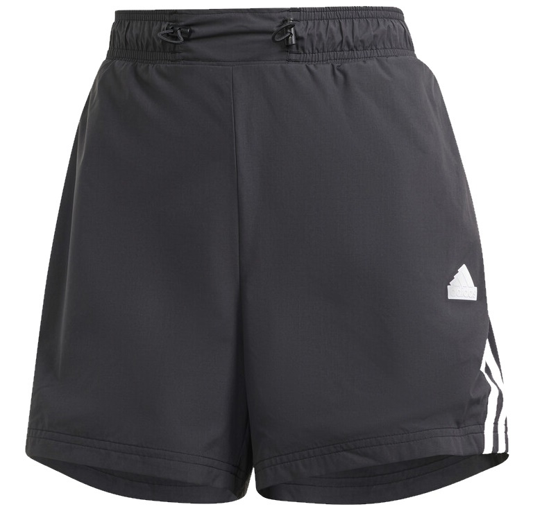 Pantaloni scurți dame Adidas W Fi 3S Wvn Sho Black, s.XL