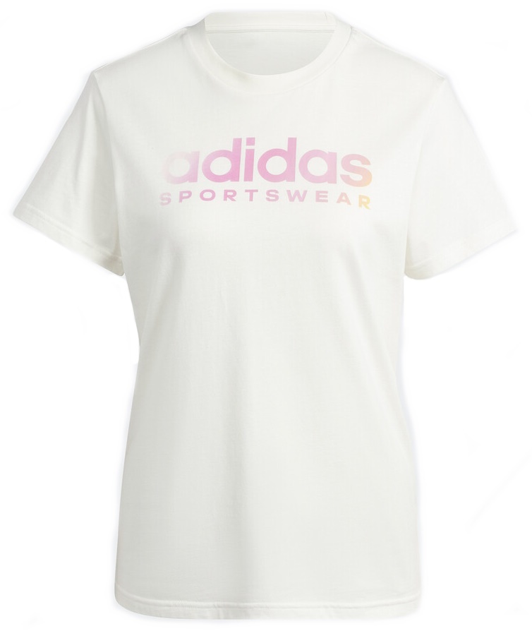 Женская футболка Adidas W Lin Spw Gt Off White, s.S