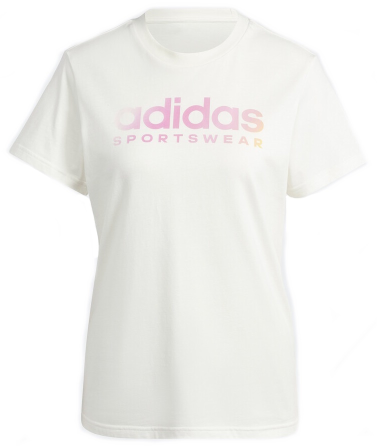 Женская футболка Adidas W Lin Spw Gt Off White, s.XS