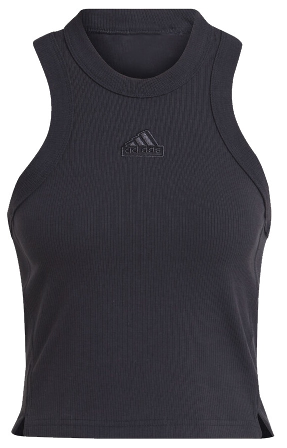 Bustieră Adidas W Lng Rib Top Black, s.XL