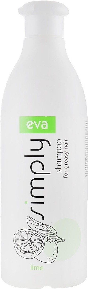 Șampon pentru păr Eva Simply Shampoo Greasy Hair Lime 500ml