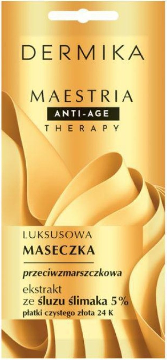 Маска для лица Dermika Maestria Anti-Age Therapy Snail Slime Extract 5% 7g