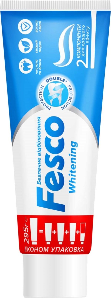 Pastă de dinţi Fresco Whitening 250ml