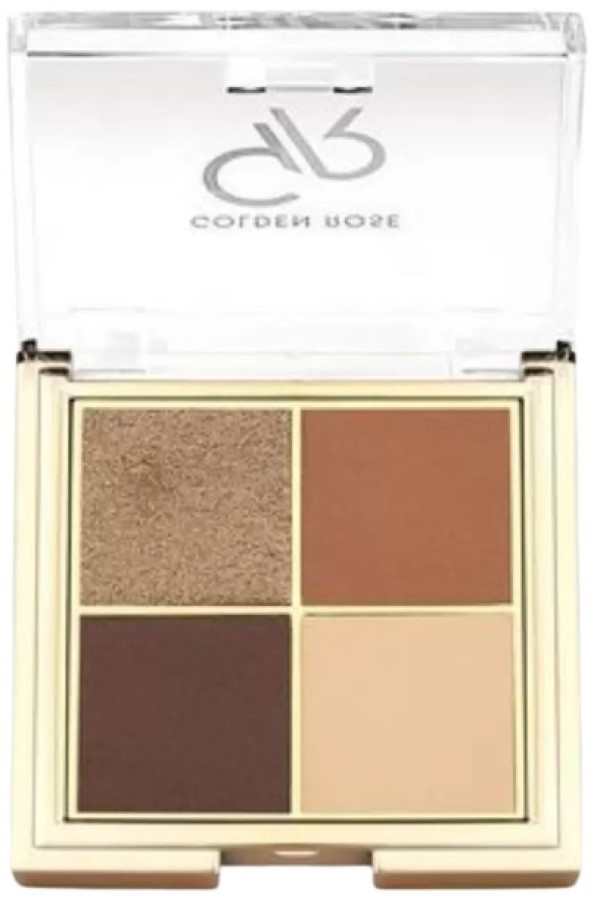 Тени для век Golden Rose Quattro Eyeshadow Palette 04 Coffee Dream