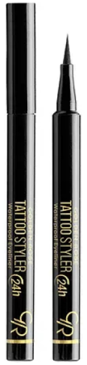 Подводка для глаз Golden Rose Tattoo Styler Waterproof Eyeliner Black