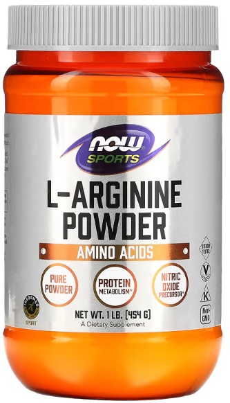 Аминокислоты NOW L-Arginine Powder 454g