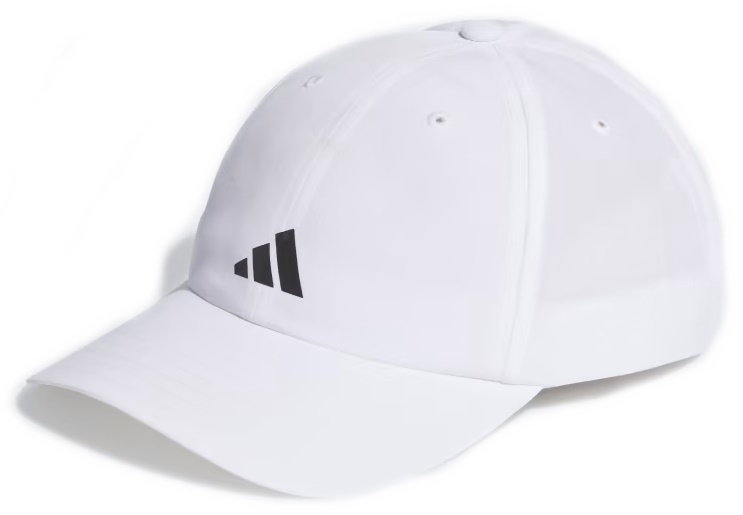 Бейсболка Adidas Running Essentials Aeroready Six-Panel Baseball Cap White, s.Osfw