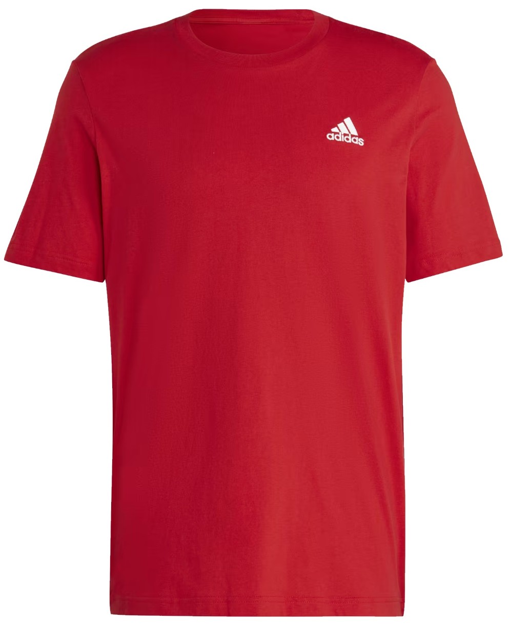 Мужская футболка Adidas Essentials Single Jersey Big Logo Tee Red, s.L