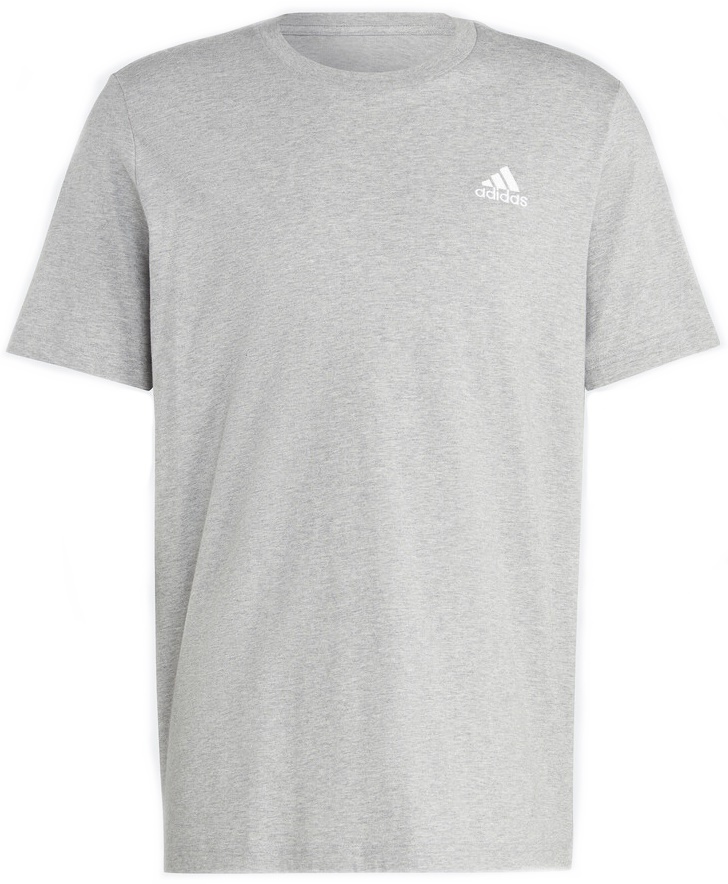 Мужская футболка Adidas Essentials Single Jersey Embroidered Small Logo Tee Gray, s.S