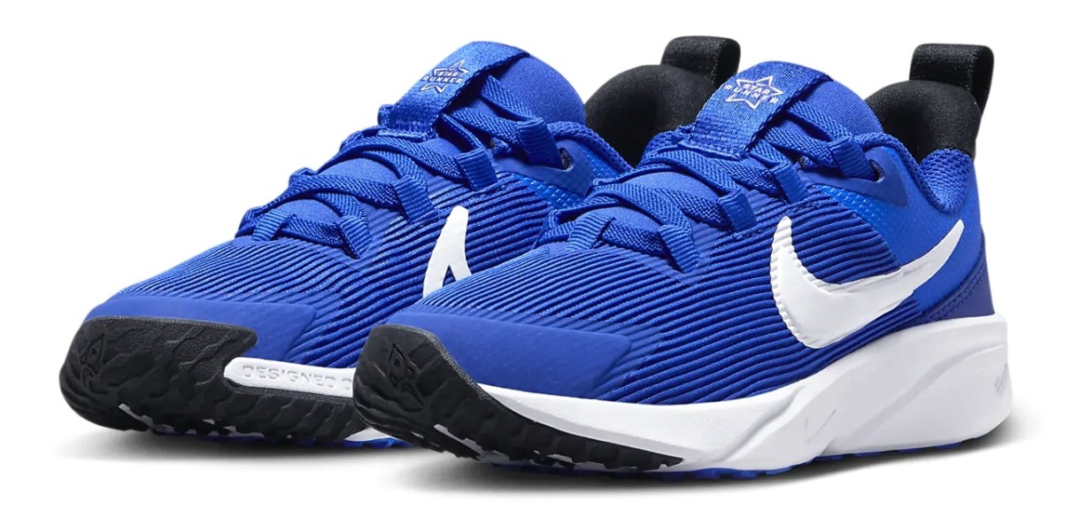 Кроссовки детские Nike Star Runner 4 Nn (Ps) Hyper Royal/White/Black, s.32