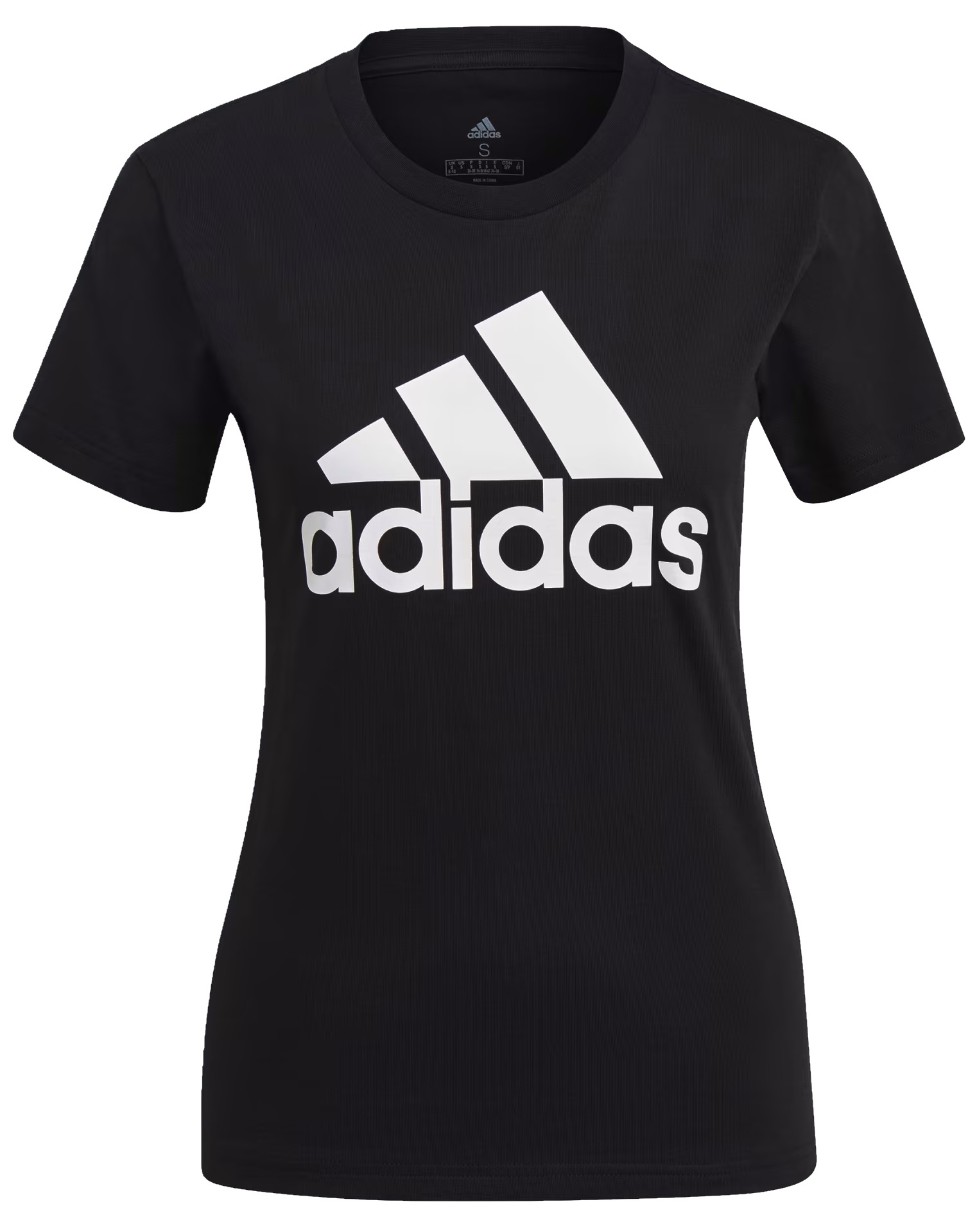 Женская футболка Adidas Essentials Logo T-Shirt Black, s.L