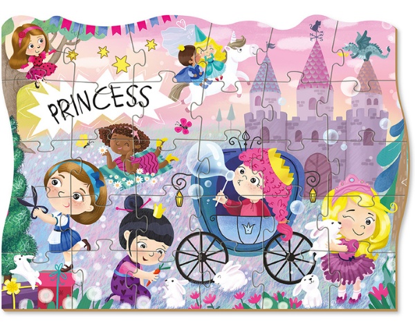 Puzzle Dodo 30 Princesses on a Holiday (300418)