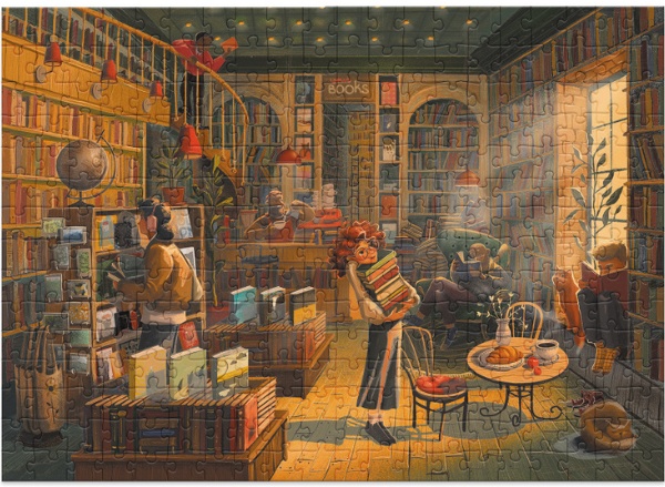 Пазл Dodo 300 Books and Coffee (300602)